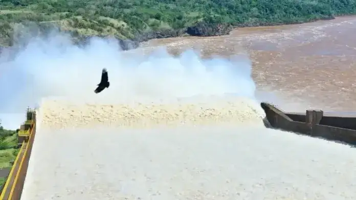 Itaipú reabrió sus compuertas y descarga 3,1 millones de litros por segundo