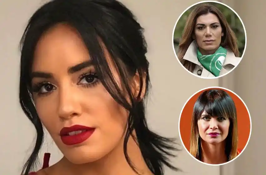 Lali se metió en la pelea entre Flor de la V y Granata por la despenalización del aborto