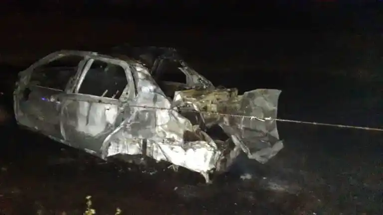 Fatal accidente en la ruta 3.