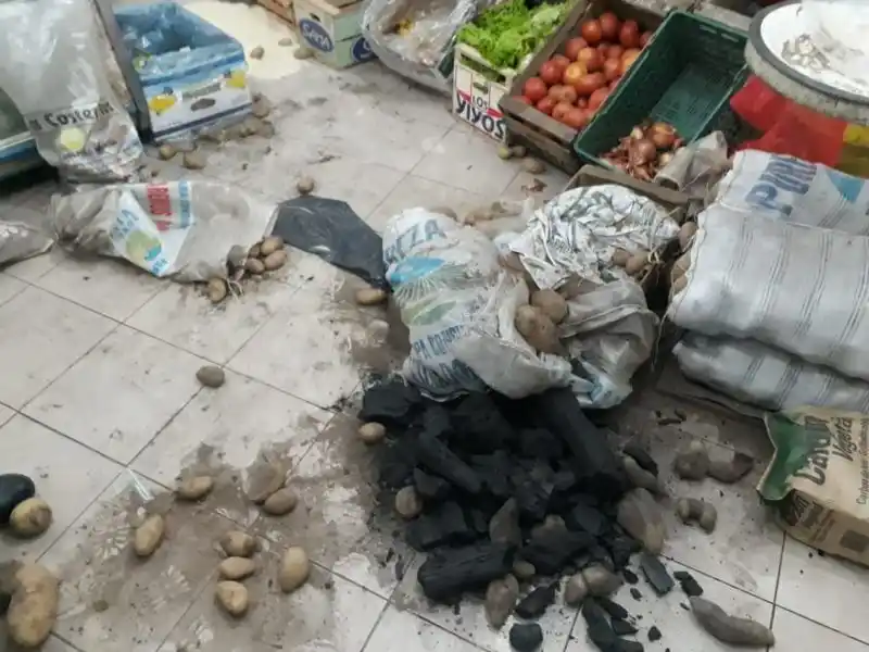Robaron y vandalizaron una verdulería en el norte de la ciudad