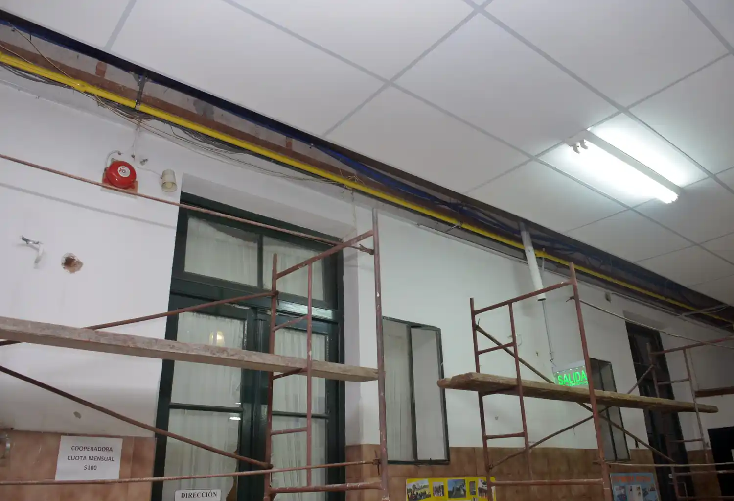 Trabajan en solucionar problemas de gas en varias escuelas