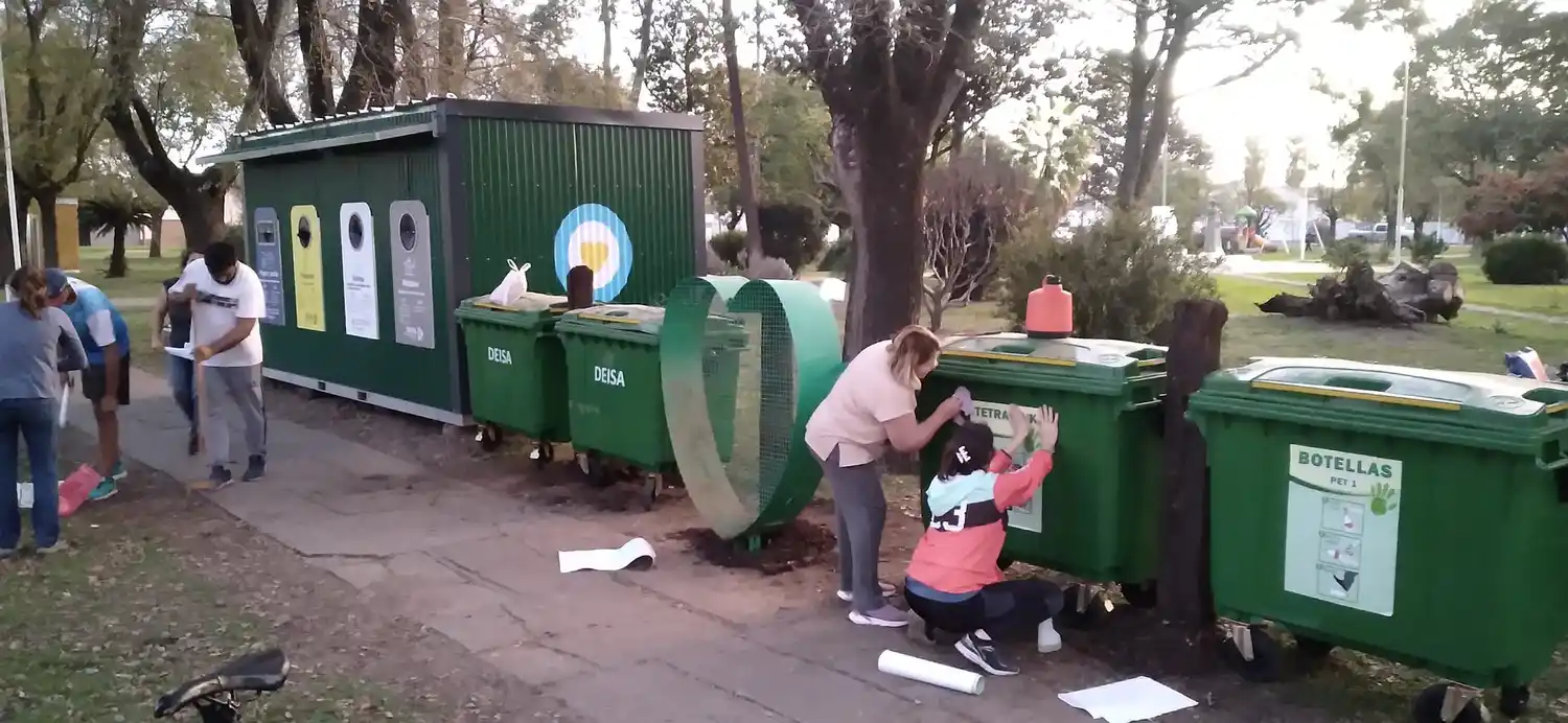 Santa Lucía Ecológica cumplió 5 años de trabajo: este mes inauguraron su nuevo “punto verde”