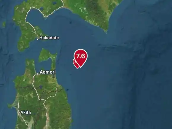 TERREMOTO de MAGNITUD 7,6 sacude JAPÓN: hay alerta de TSUNAMI