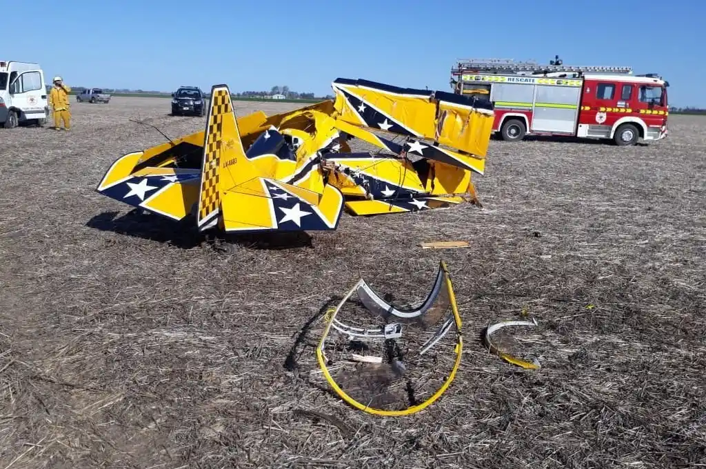 Santa Fe fue la segunda provincia con más accidentes aéreos en 2018