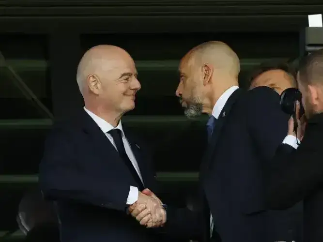 infantino  y ceferin