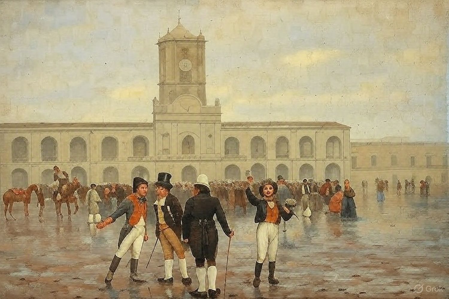 El vino del pueblo.