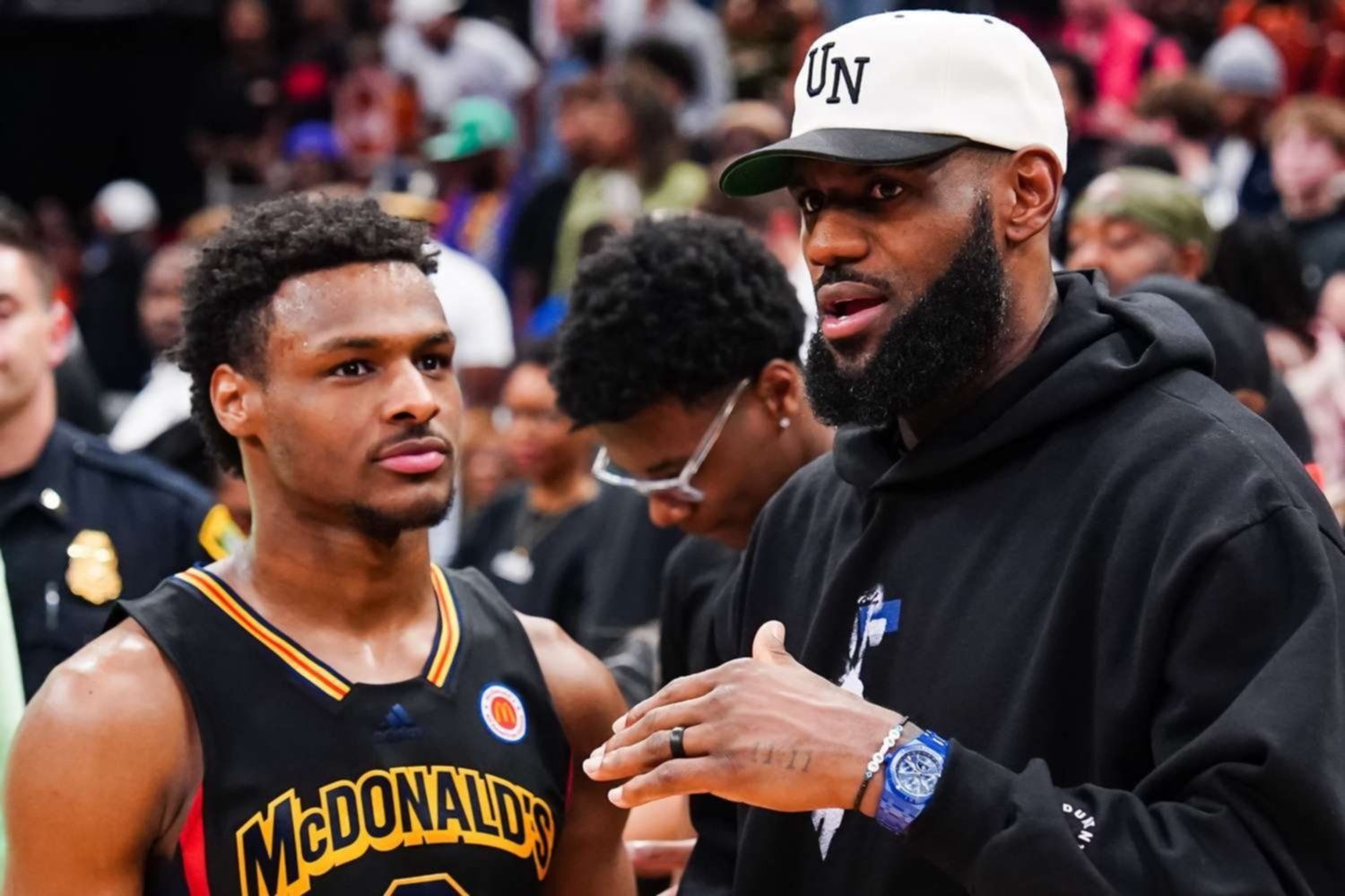 Bronny James, el heredero de LeBron: ¿Por qué su madre le prohibió practicar este deporte?