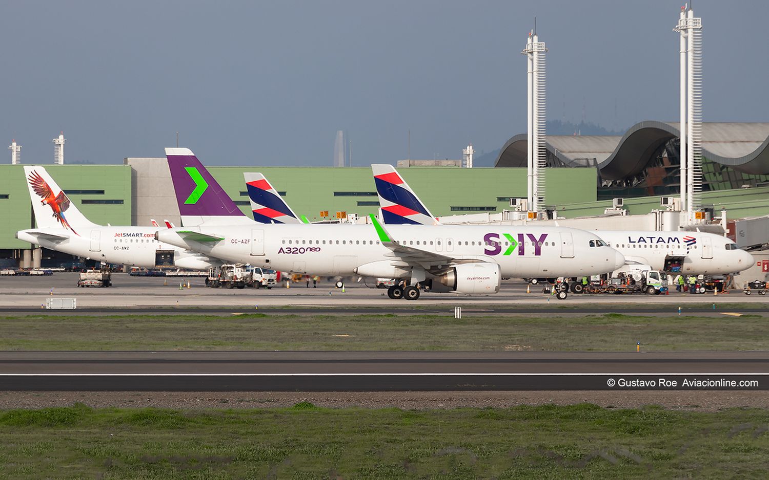 Es Navidad en Chile: LATAM, SKY y JetSMART reciben nuevos aviones para aumentar flota