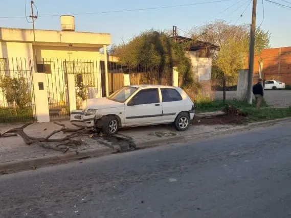 El accidente sucedió el domingo por la mañana.