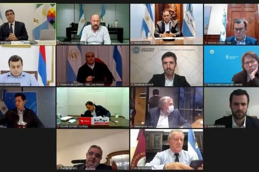 Gobernadores analizaron proyectos de ley para corregir asimetrías estructurales