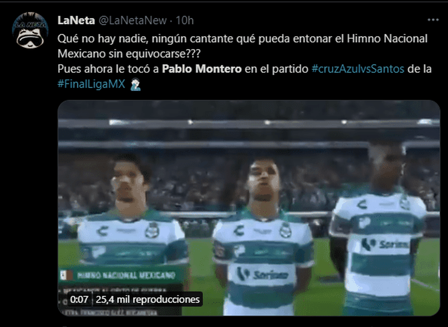 Los memes por la equivocación de Pablo Montero se multiplicaron en Twitter.