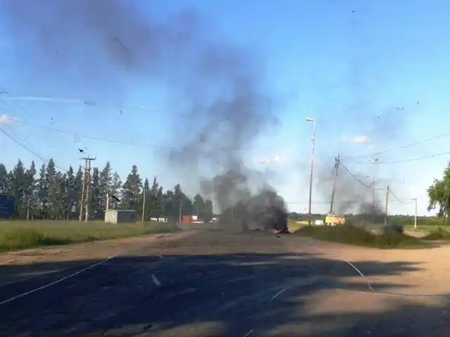 San Pedro: Continúa el corte en Ruta 1001