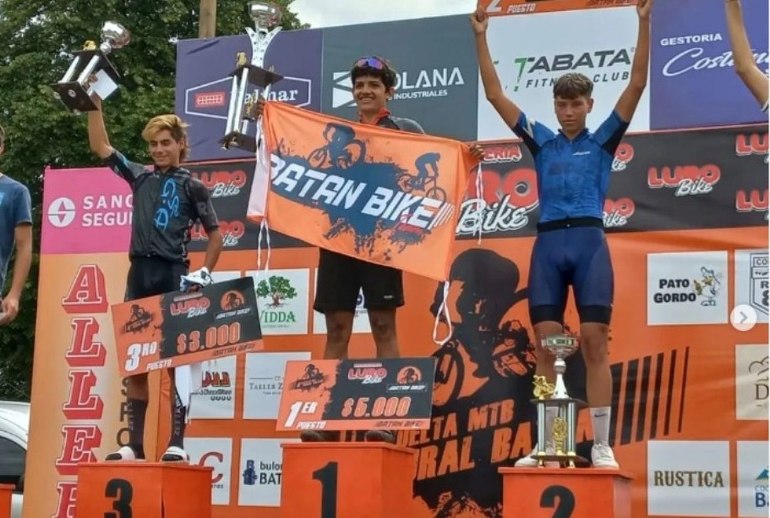 Nicolás Castro, campeón bonaerense de Mountain Bike busca apoyo