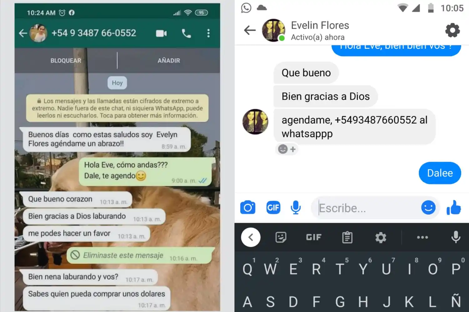 Le hackearon Instagram y Facebook para ofrecer dólares a la venta a sus contactos