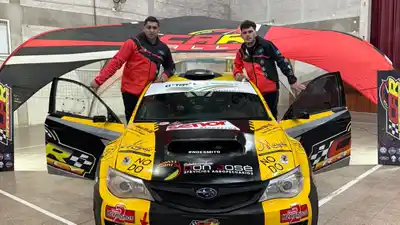 Enzo Jaume y Matías Alaejos, presentes en la categoría N4 del Rally de San Francisco