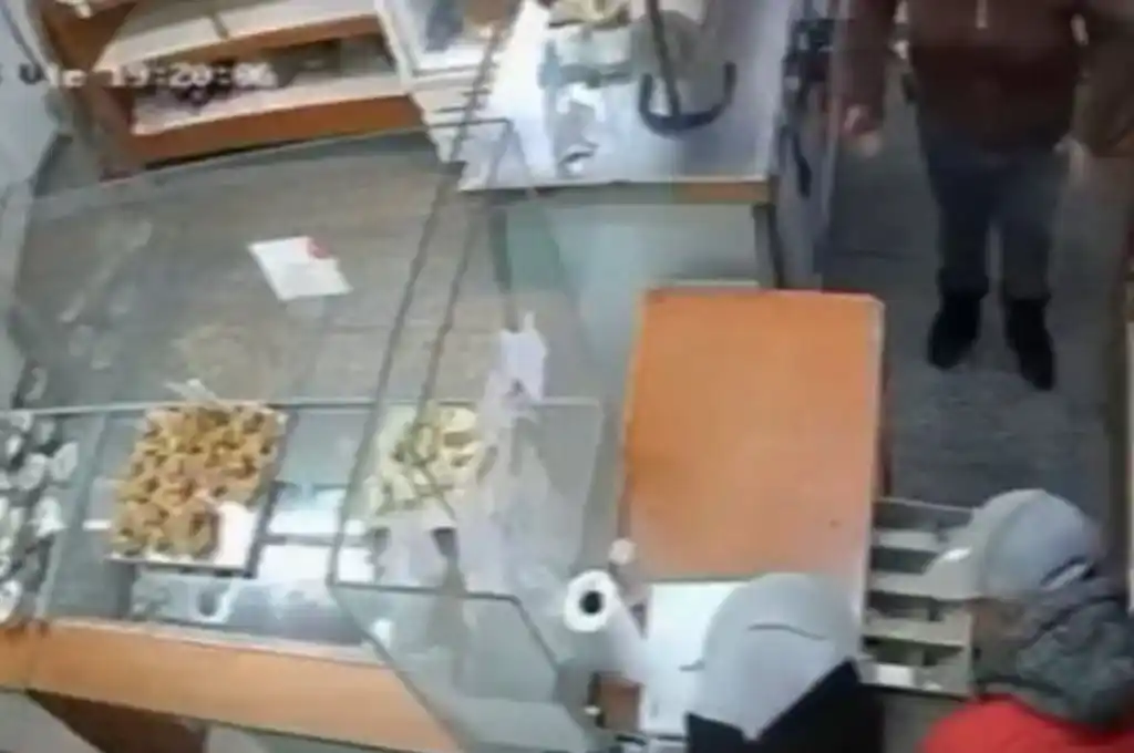 Robo en un a panadería
