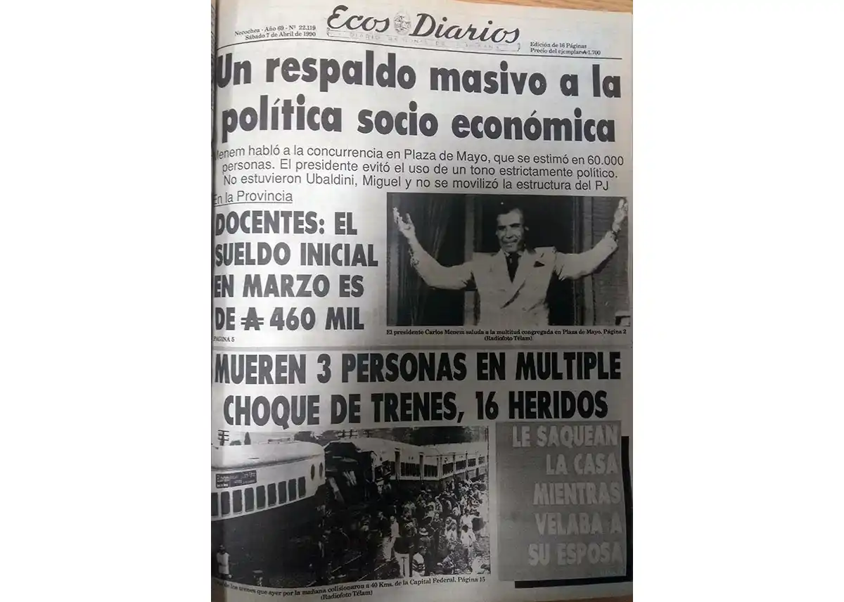 Sábado 7 de abril de 1990