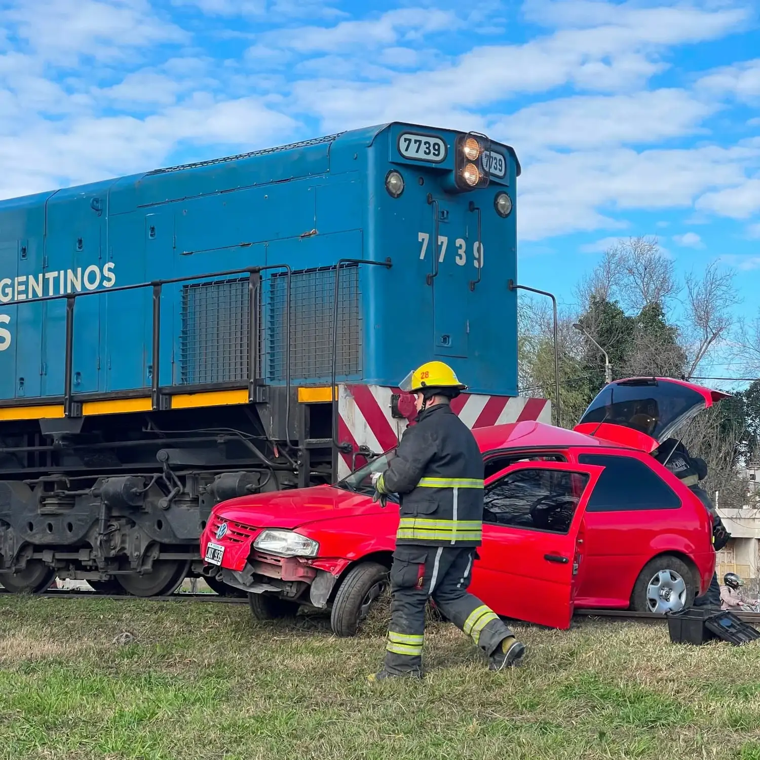 El accidente ocurrió en la tarde del martes.