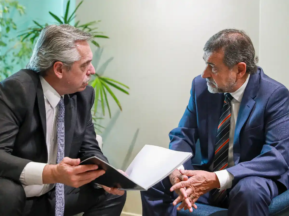 Alberto Fernández le ofreció a Caserio ir al Gabinete