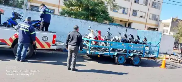 La Central de Tránsito  intensifica los operativos de control en la vía pública