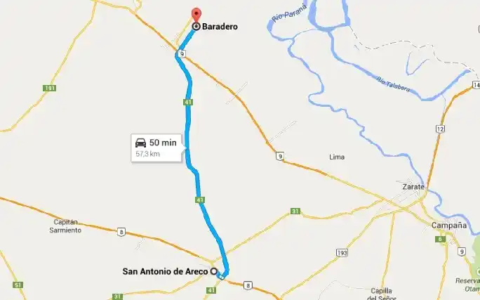 Vecinos reclaman por el estado de la Ruta 41