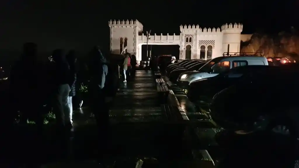 Las fotos más impactantes de Tandil a oscuras