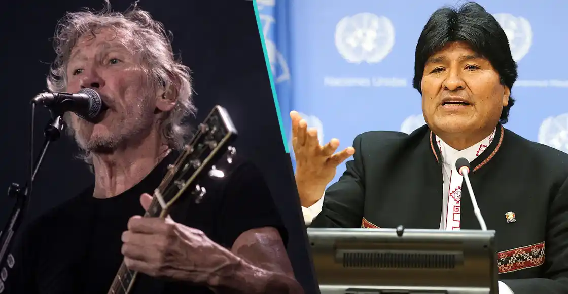El mensaje que le mandó Roger Waters a Evo Morales