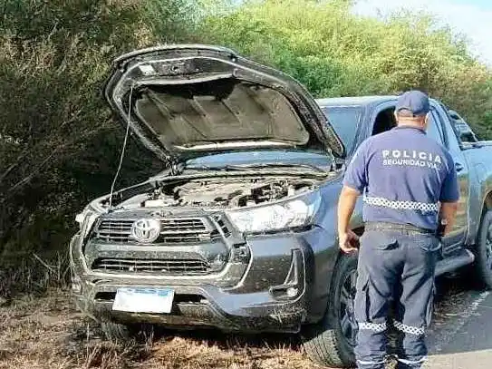 La Policía detectó y sacó de circulación
una camioneta con pedido de secuestro