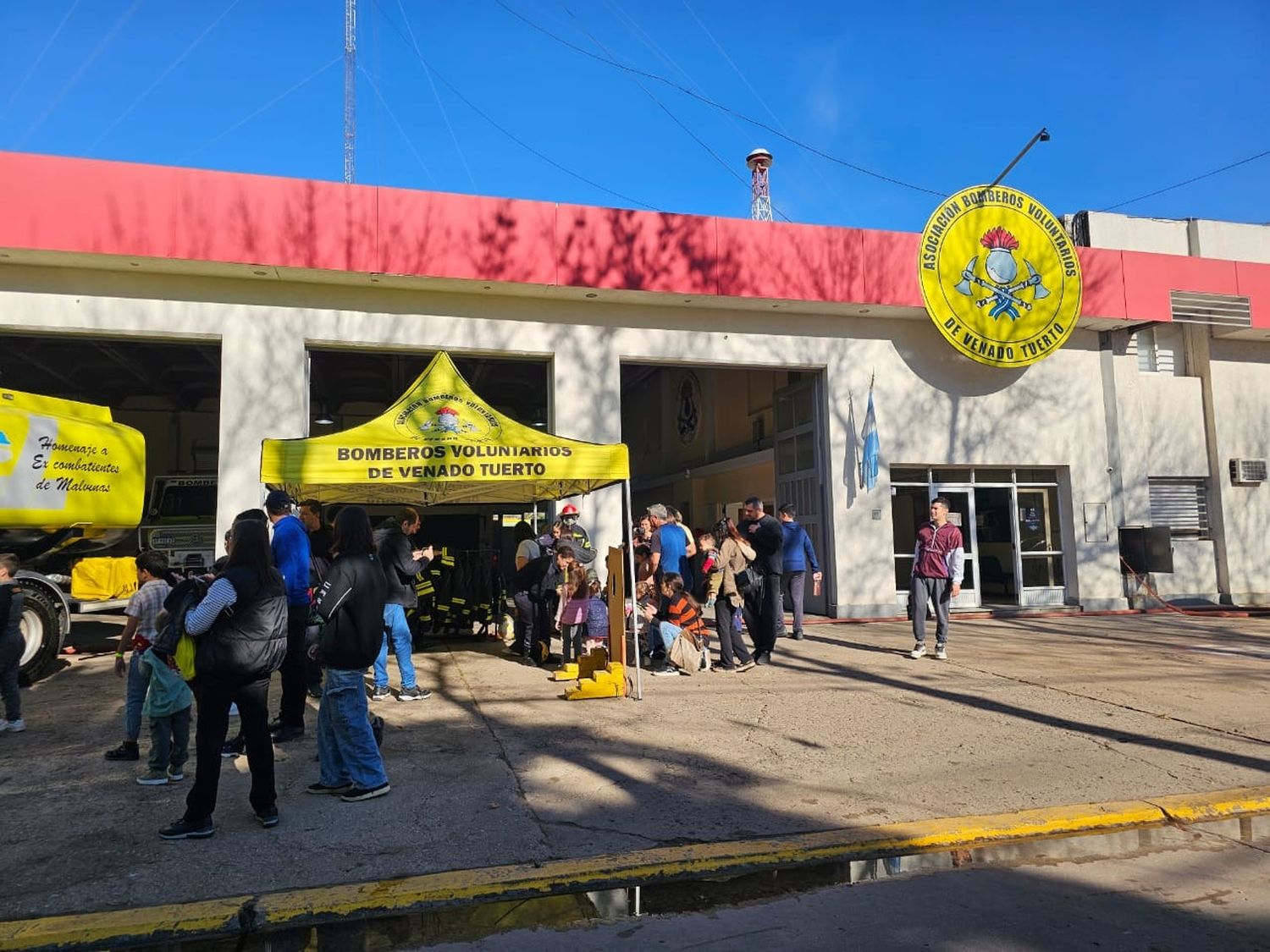 "Bombero por un día" se vive este sábado en Venado Tuerto