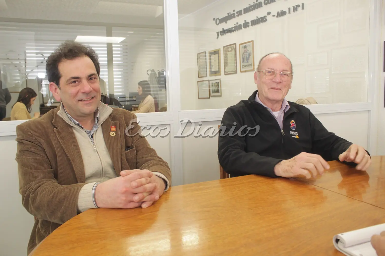 “Crear esperanza es la meta que tenemos los rotarios este año”