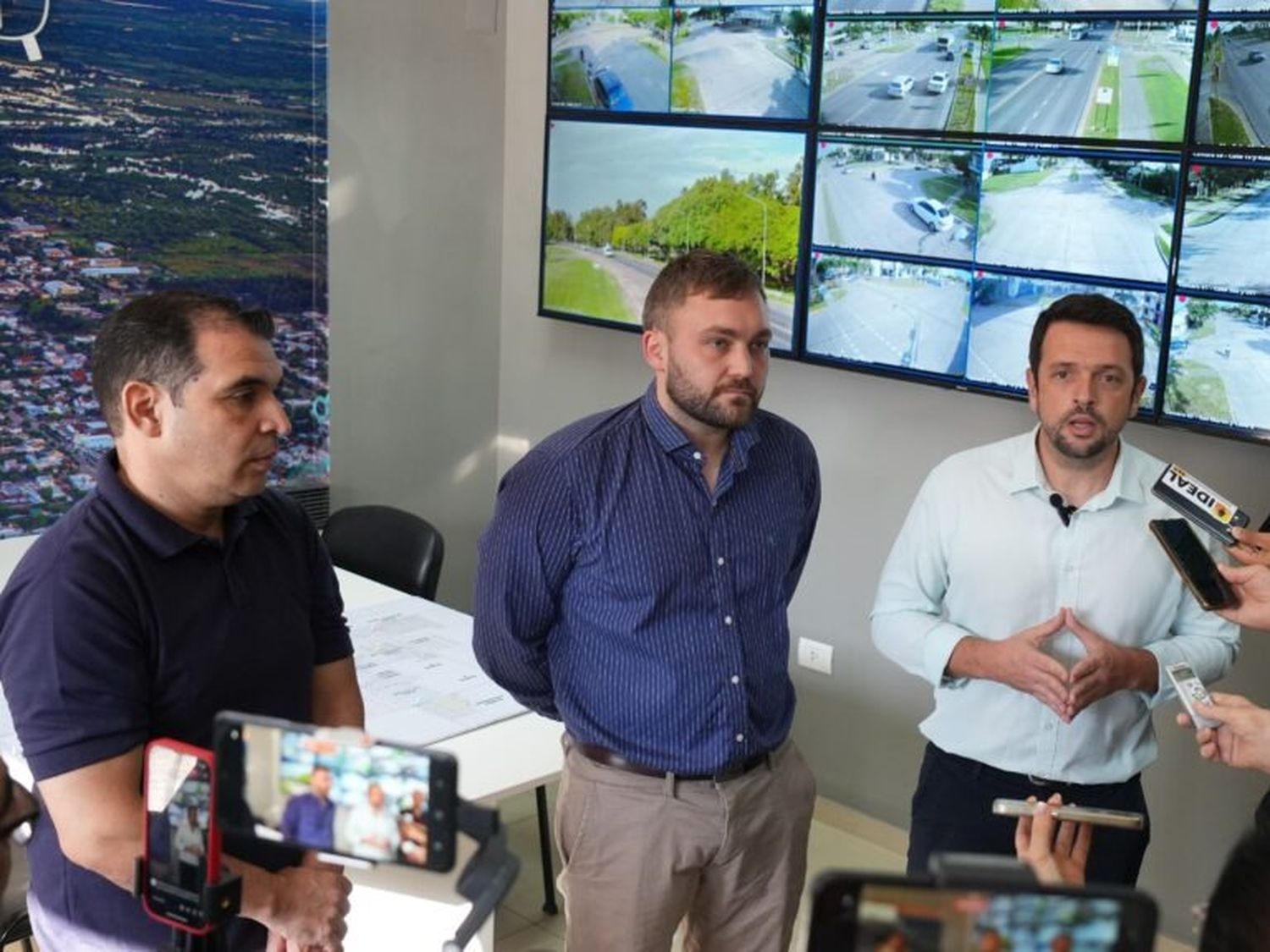 Avellaneda presentó su nuevo Centro de Operaciones y Videovigilancia