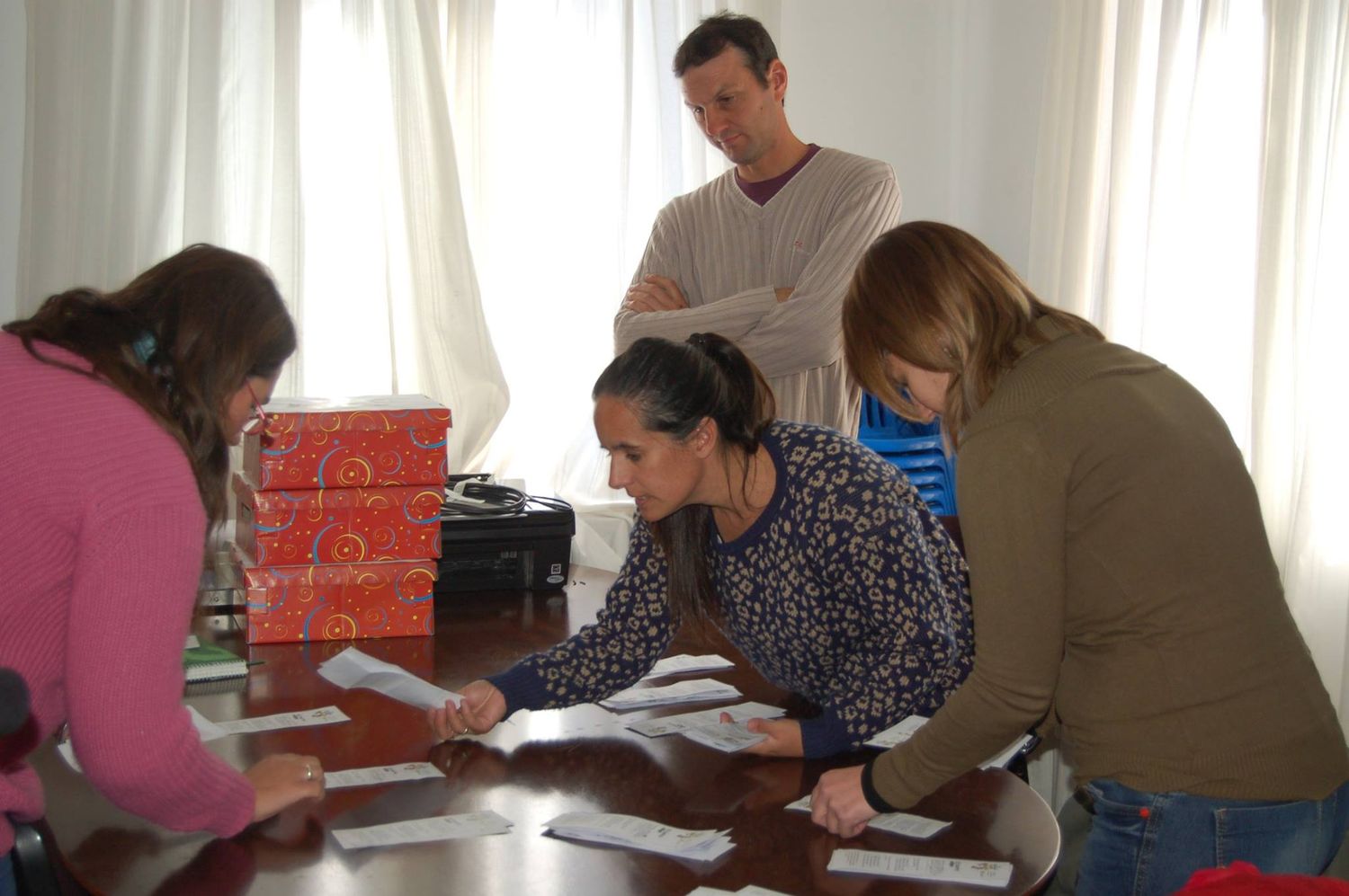 Los vecinos participaron en la elección para nominar el nuevo barrio y la plaza