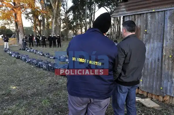 Otra vez secuestran droga en Entre Ríos: 500 kilos de marihuana en Paraná
