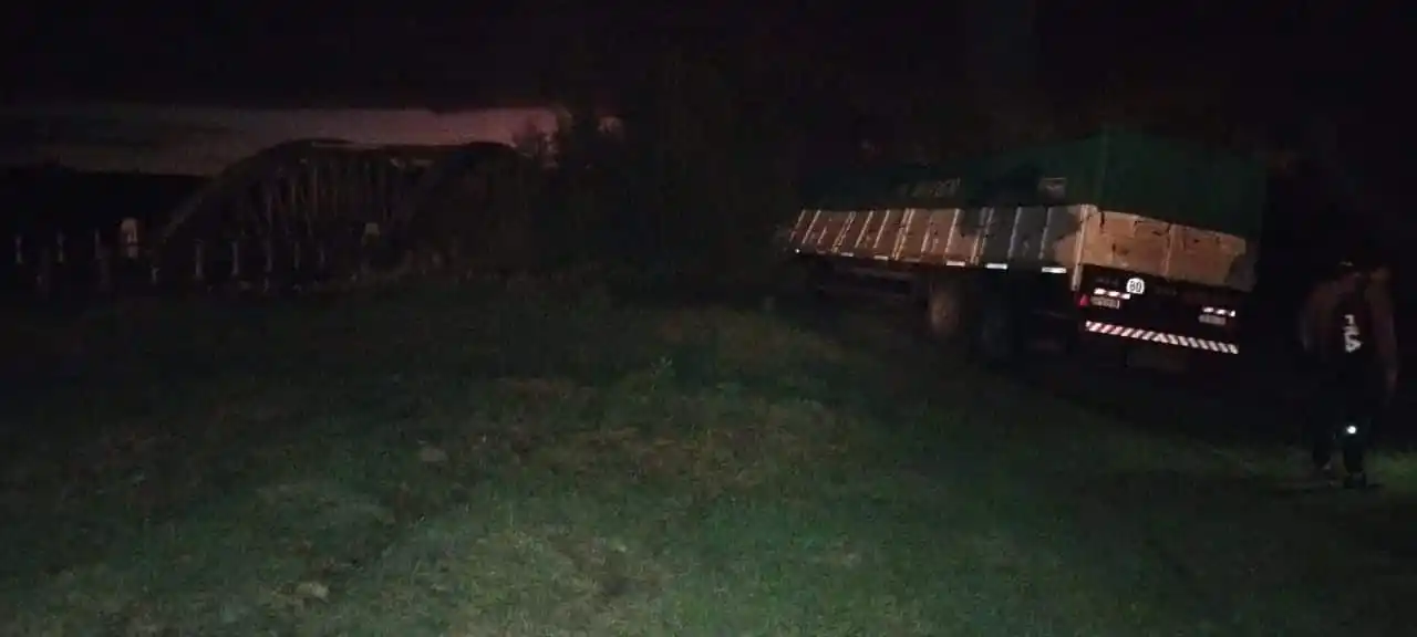 Despistó quedando entre los cañaverales a la vera del Ensenada