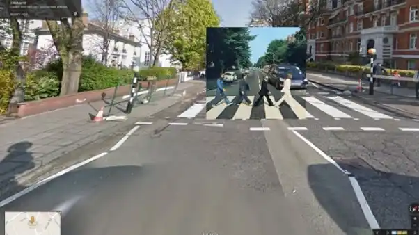 Google Street View revive las tapas de álbumes clásicos de la historia del rock