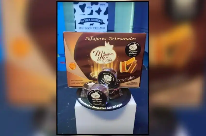 "El mejor alfajor del mundo" es de mousse de chocolate de licor y marplatense