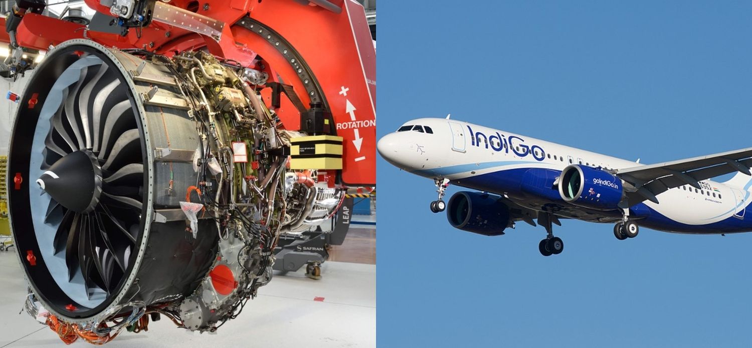 IndiGo acuerda con CFM la compra de 620 motores LEAP-1A