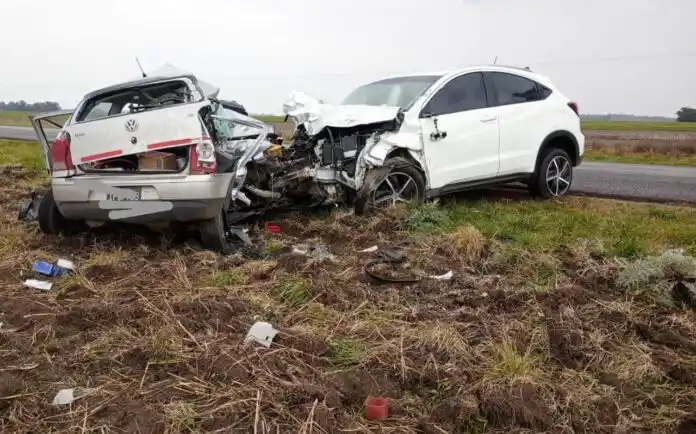 Accidente en Ruta 55: Un muerto y dos mujeres de Necochea heridas