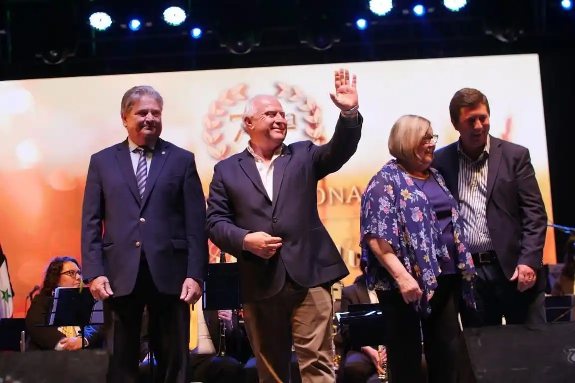 Esperanza: Lifschitz y Fascendini participaron de la Fiesta de la Agricultura
