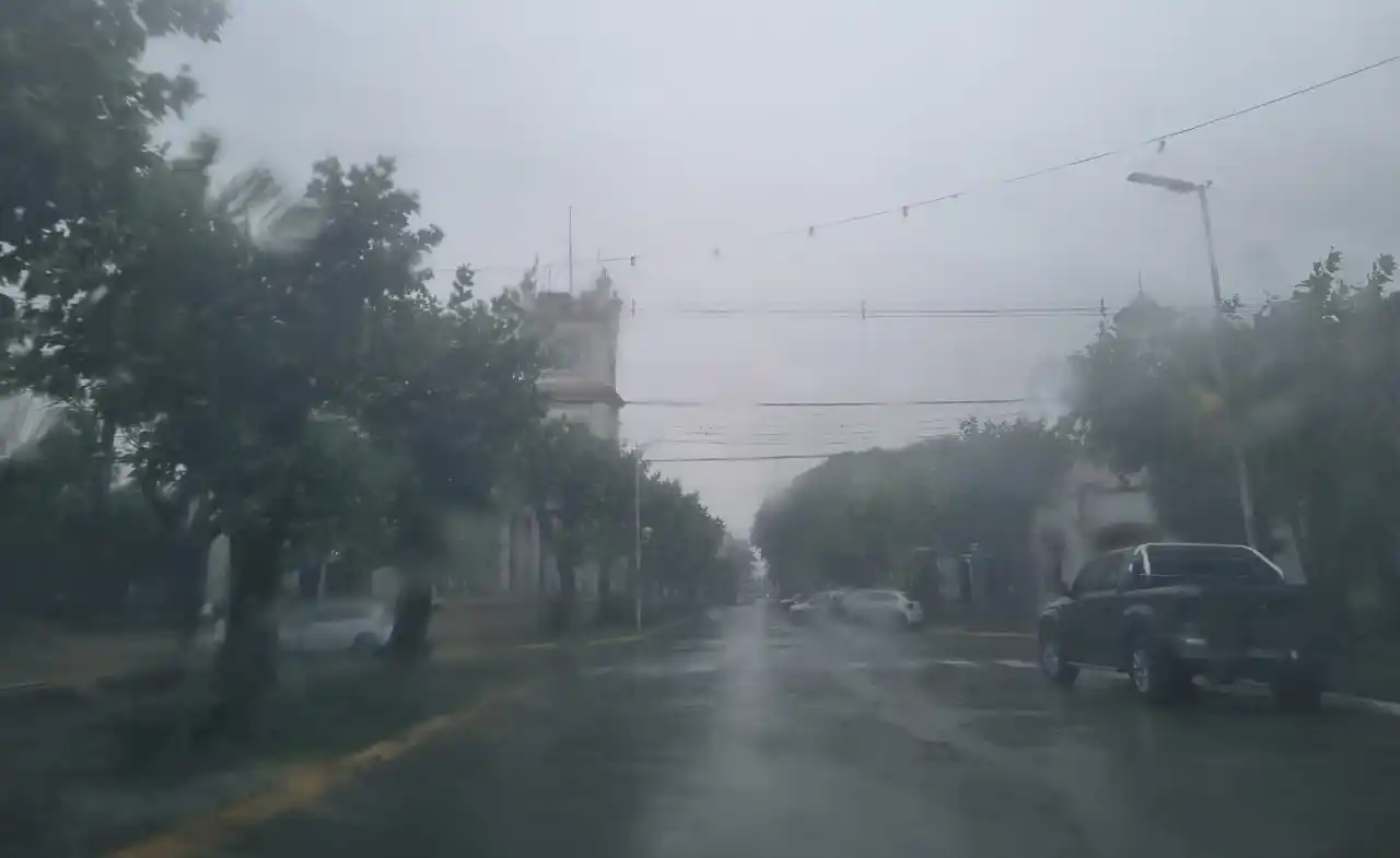 La jornada lluviosa en San Pedro.