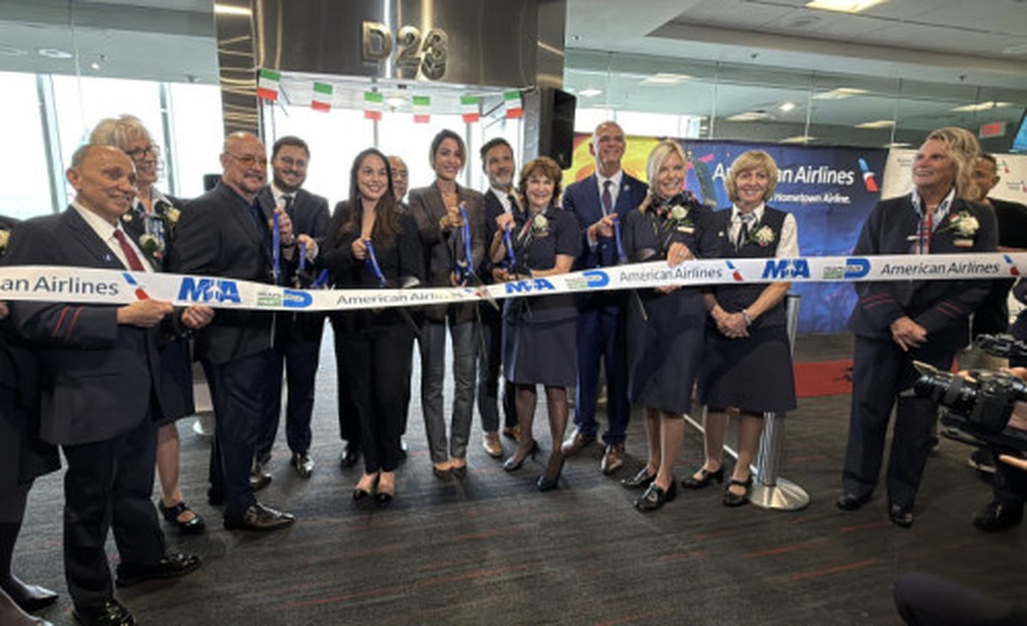 American Airlines vuelve a volar desde Miami a Italia