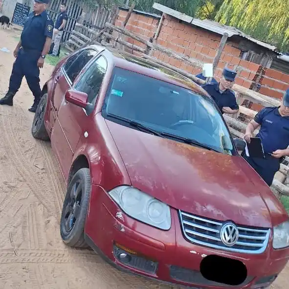 Hallaron en Concordia un automóvil robado en Buenos Aires