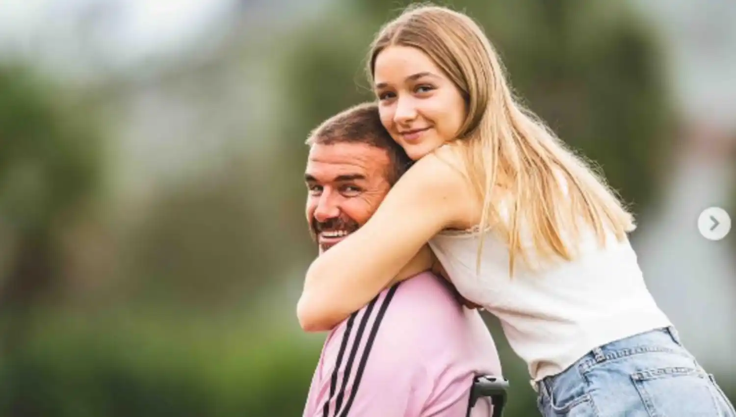 Estas fotos demuestran la conexión especial que tienen David Beckham y su hija Harper Seven