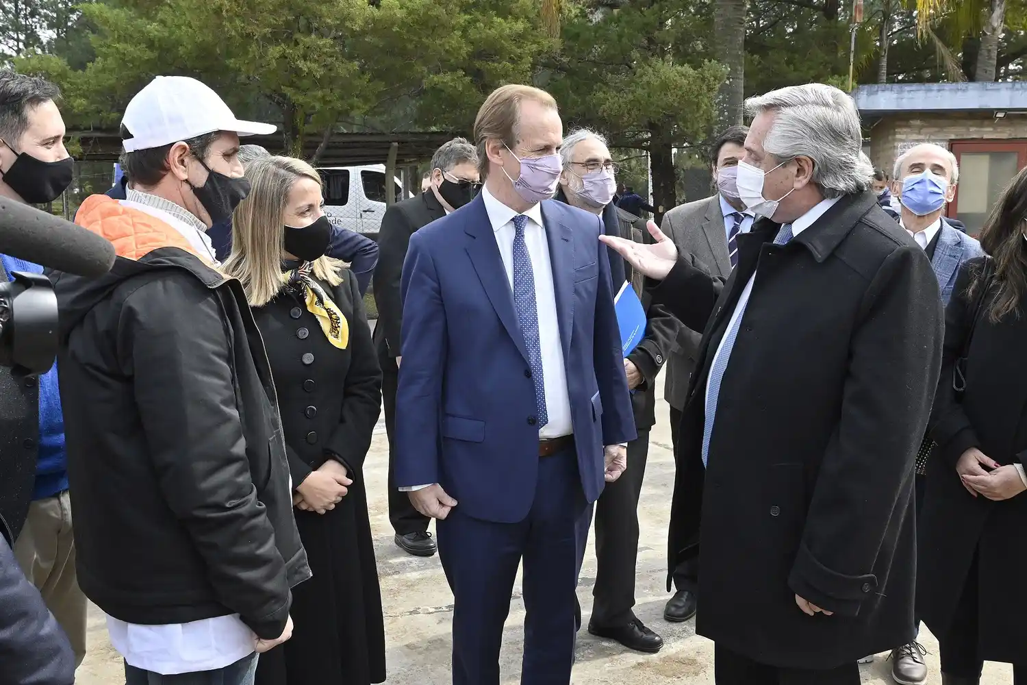 Alberto Fernández y Bordet anunciaron medidas