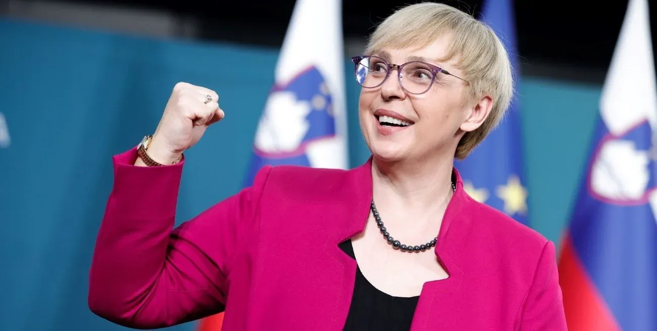 La presidenta de Eslovenia, Nataša Pirc Musar.