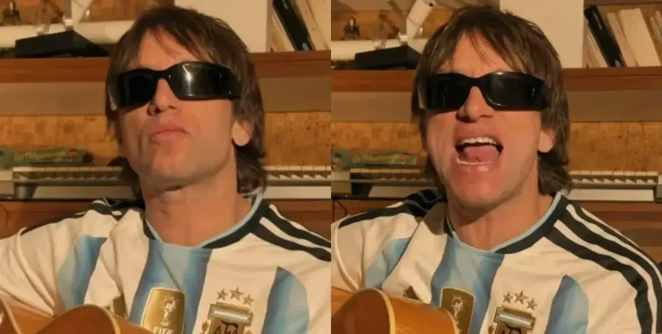 Joaquín Levinton adaptó “Wonderwall” para alentar a la Selección antes de la semifinal contra Inglaterra