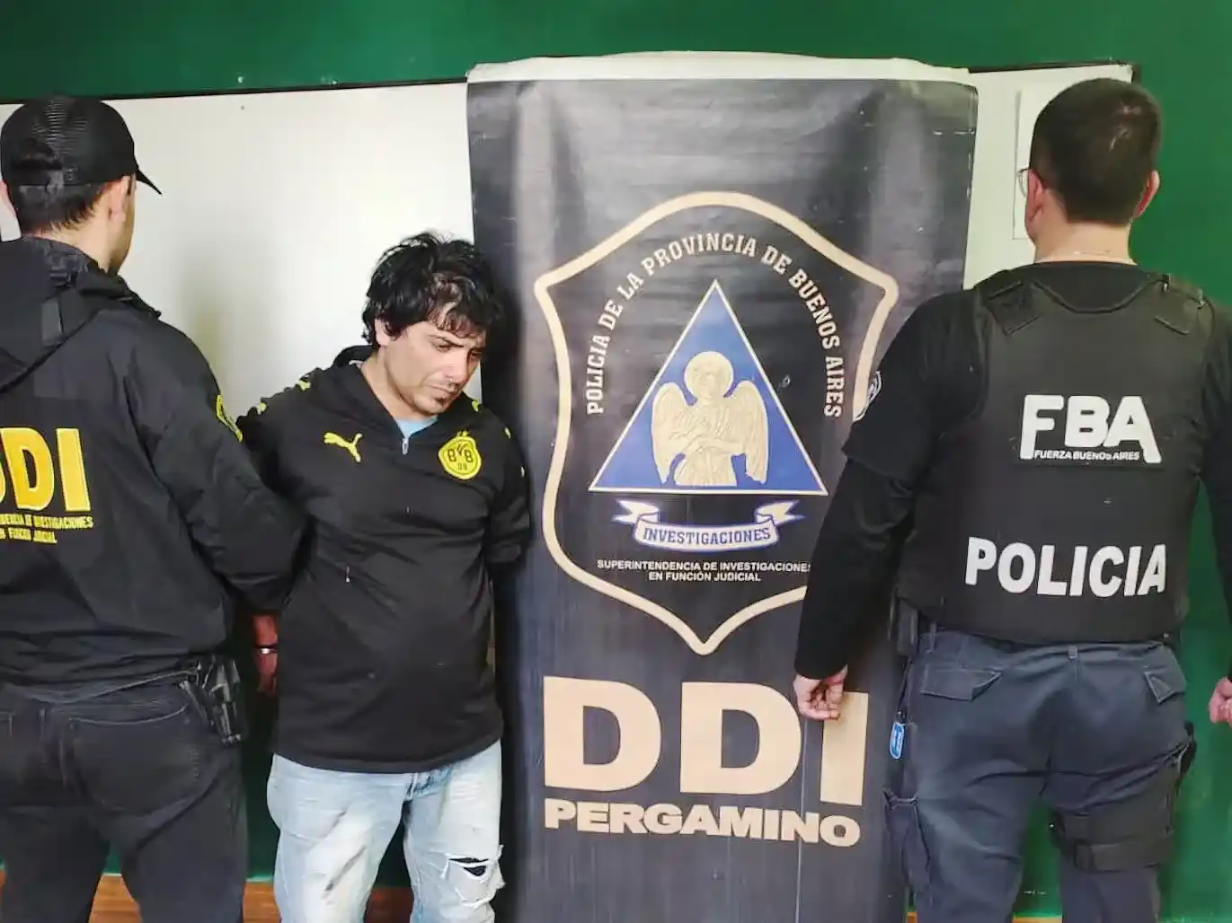 Detenido. Sebastián Bonafé, acusado de matar a Mercedes Errapán.