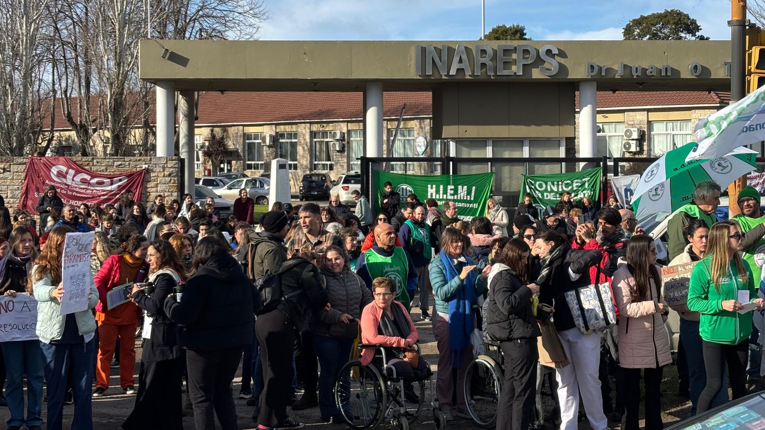 Reclamo en el INAREPS: “Con un sueldo de $600 mil no llegás a fin de mes ni loco”