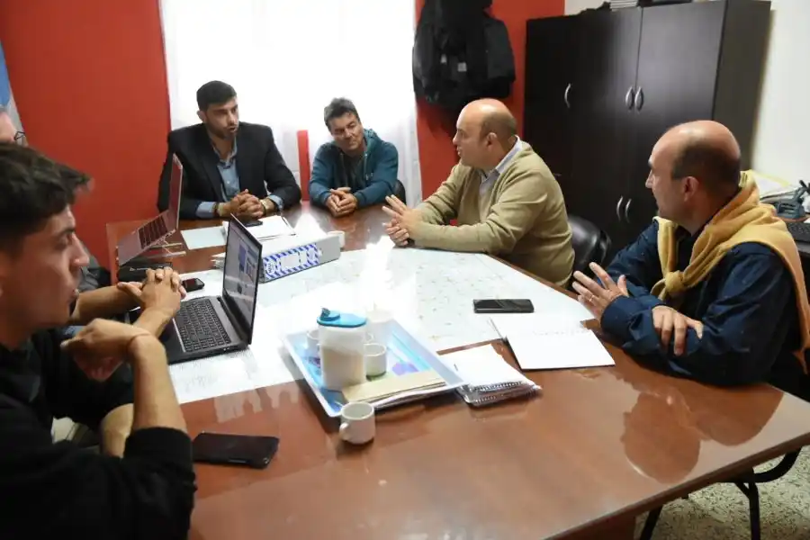 El secretario de Prevención en Seguridad, Maximiliano Postovit, recibió la visita del intendente electo de la ciudad de Esperanza, Rodrigo Müller (Unidos para Cambiar Santa Fe),