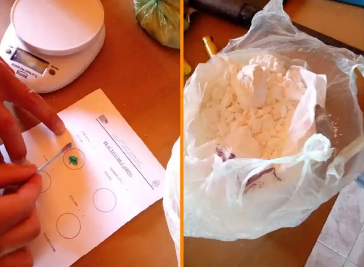 Secuestraron medio kilo de cocaína de máxima pureza en Entre Ríos